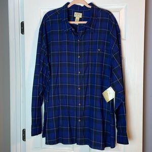 BLUE MOUNTAIN FLANNEL SHIRT 3x